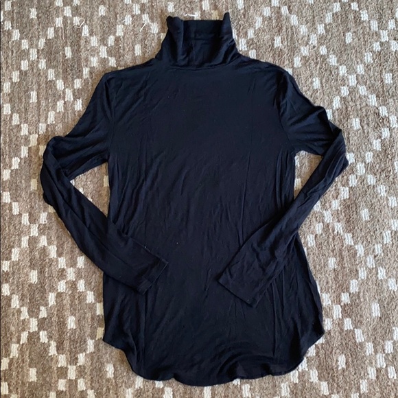 Old Navy Sweaters - Old Navy Luxe Black Turtleneck